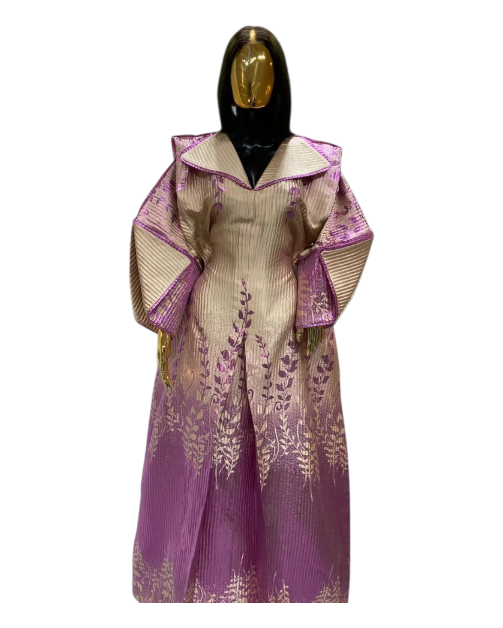 Luxury Brocade Dress with Snatched waist