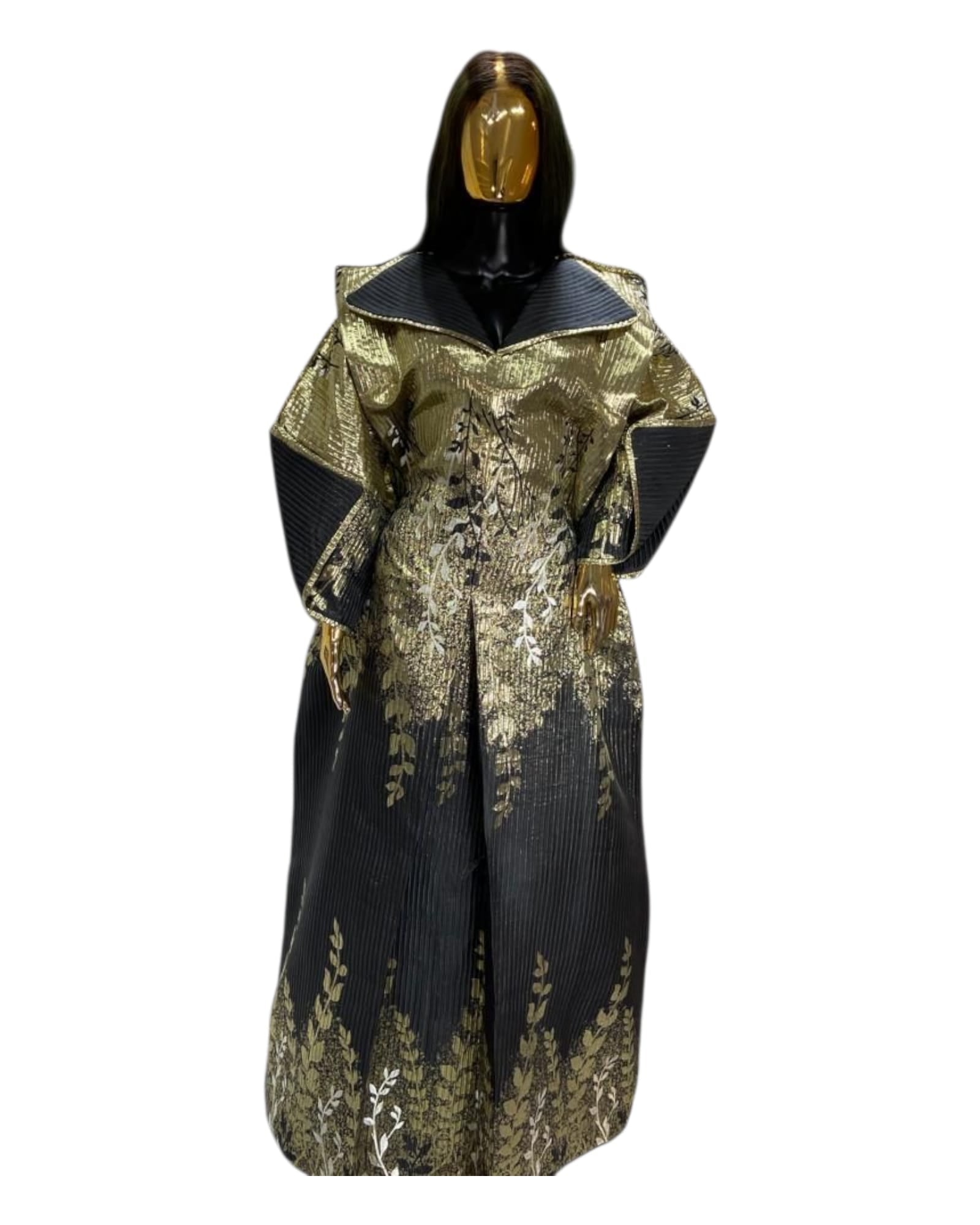 Luxury Brocade Dress with Snatched waist